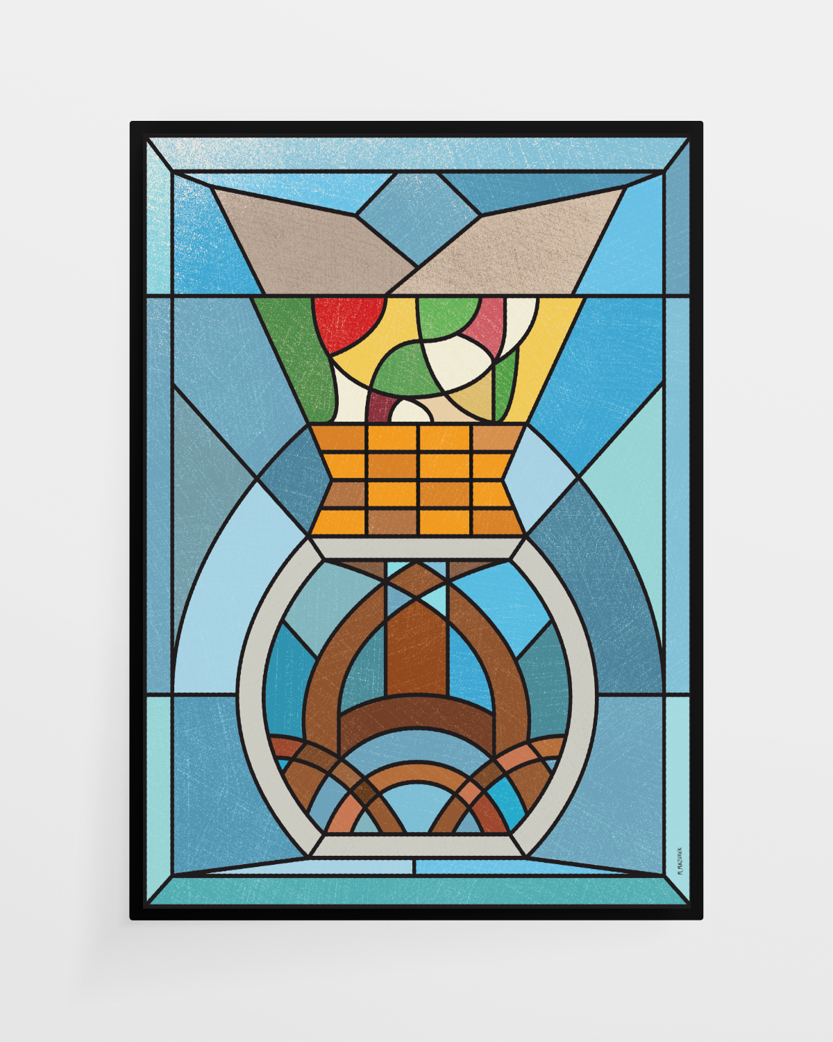 Plakat Chemex Witraż