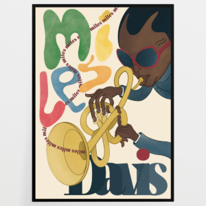 Plakat Miles Miles Miles