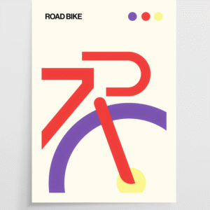 Plakat Road Bike