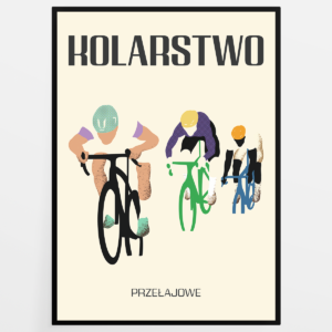 Plakat Kolarstwo Przełajowe