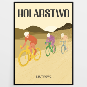 Plakat Kolarstwo Szutrowe
